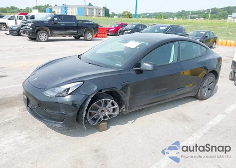 2023 Tesla Model 3 Rear-Wheel Drive from USA, damaged, VIN 5YJ3E1EA7PF641695